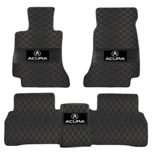 For Acura ILX MDX RDX TL RL TLX ZDX CDX TSX Car Floor Mats Auto Mats Waterproof (For: 2022 Acura MDX SH-AWD Sport Utility 4-Door 3.5L)