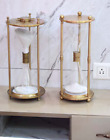 New ListingMaritime Hourglass Brass Nautical Collectible kitchen Sand Timer For Decor Gift