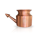 100% Pure Copper Neti Pot for Jal Neti / Yoga / Ayurvedic Health Benefit Sinus
