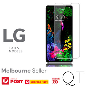 For LG G8s ThinQ G8 G7 G6 G5 Genuine Tempered Glass Screen Protector/Plastic