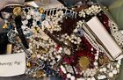 Vintage Jewelry Estate Clean Out Lot 15 Lbs Mixed Watches Bracelets Necklaces
