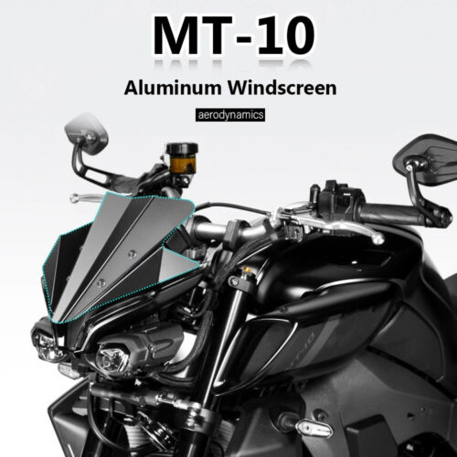 Touring Wind Screen Front Windshield Dark For Yamaha MT-10 MT10 2022 - 2023
