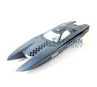 M370 Prepainted Gray Electric Racing KIT RC Boat Hull Only for Advanced Player