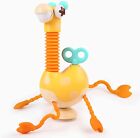 Kids Giraffe Pop Tube Sensory Toys for Toddler Baby Birthday Christmas Gift