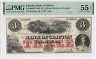 Canada 3 Dollars 1859 PMG 55 EPQ